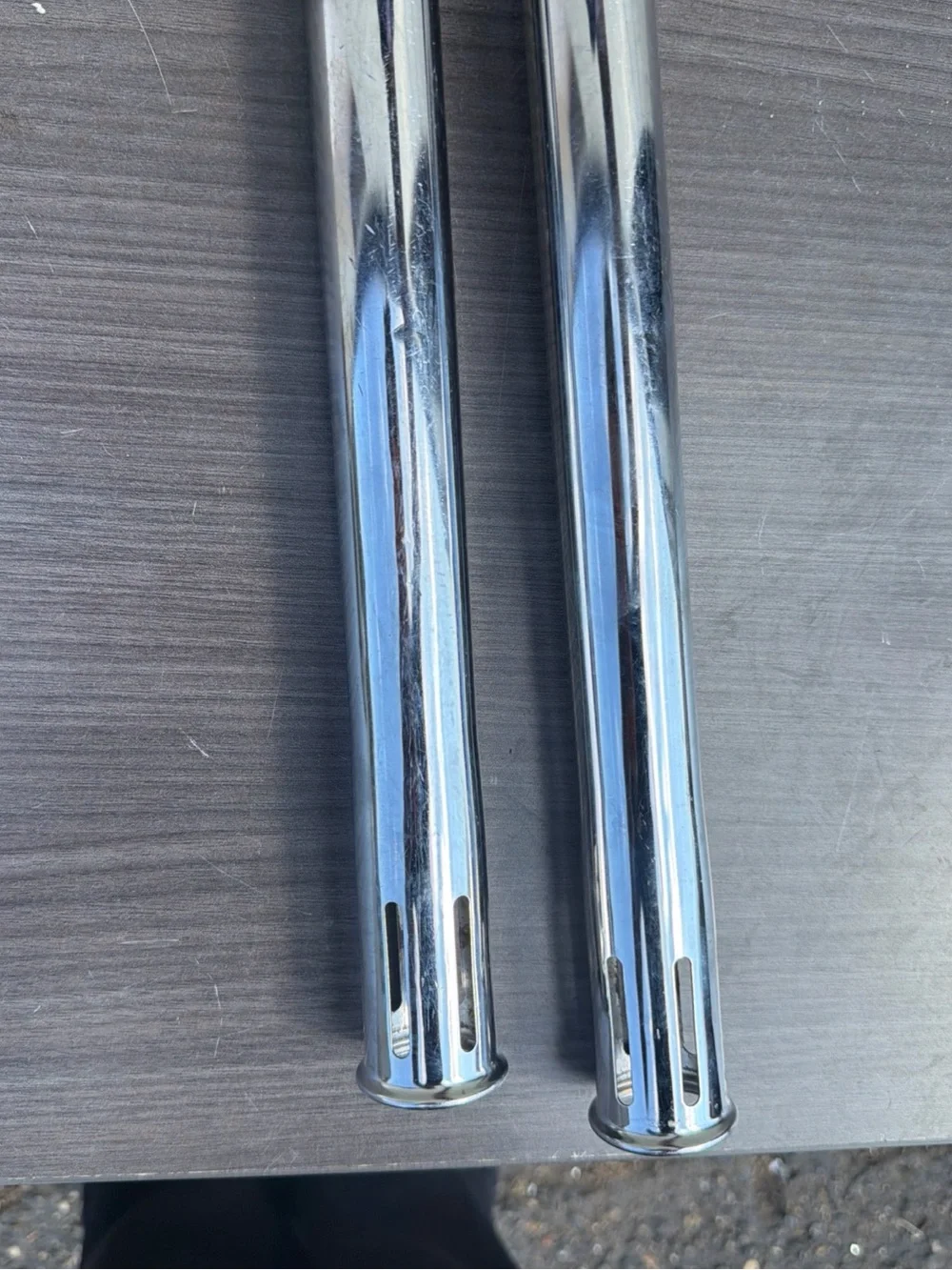 GENUINE RAINBOW SE D3C DC4 VACUUM METAL CURVED EXTENSION WAND**2-PCS*